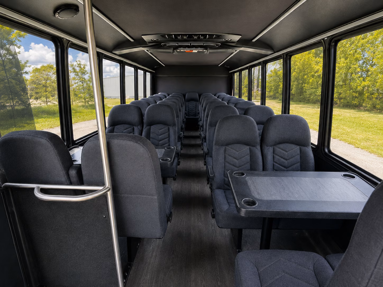 mesa 20 passenger minibus inside