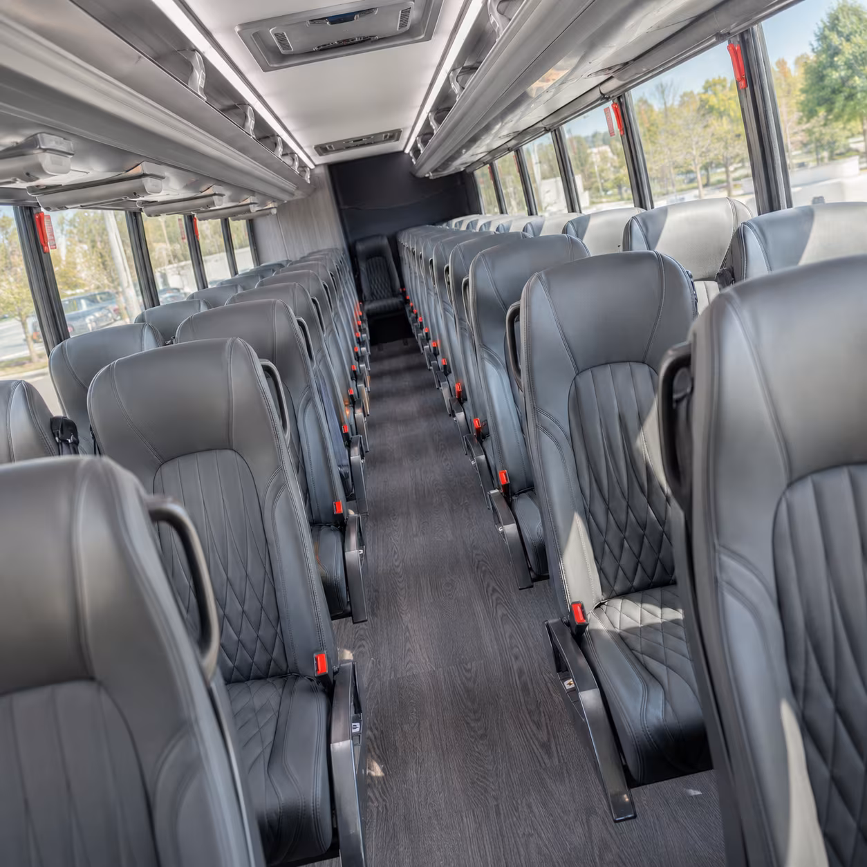 mesa 30 passenger minibus interior