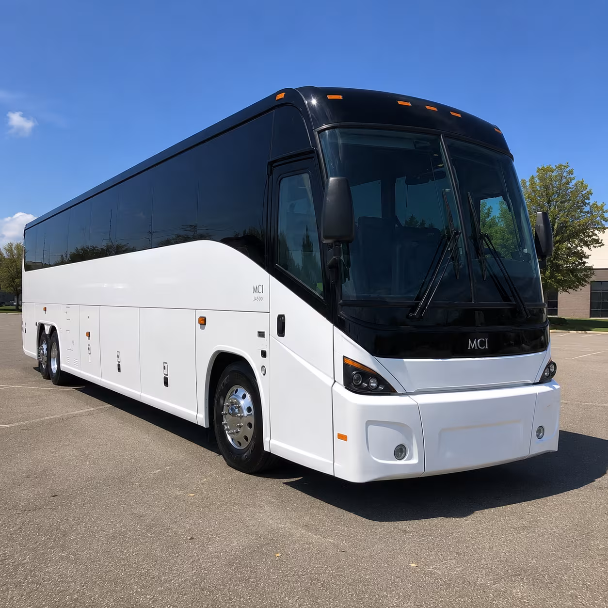 mesa 45 passenger charter bus