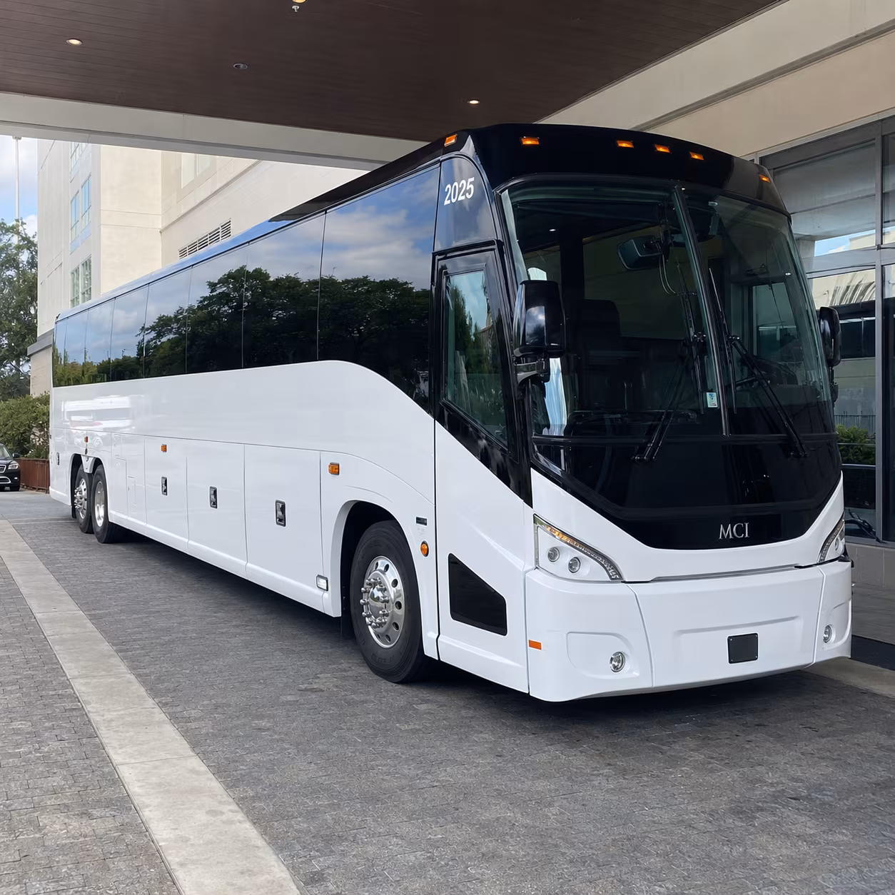 mesa 54 passenger charter bus