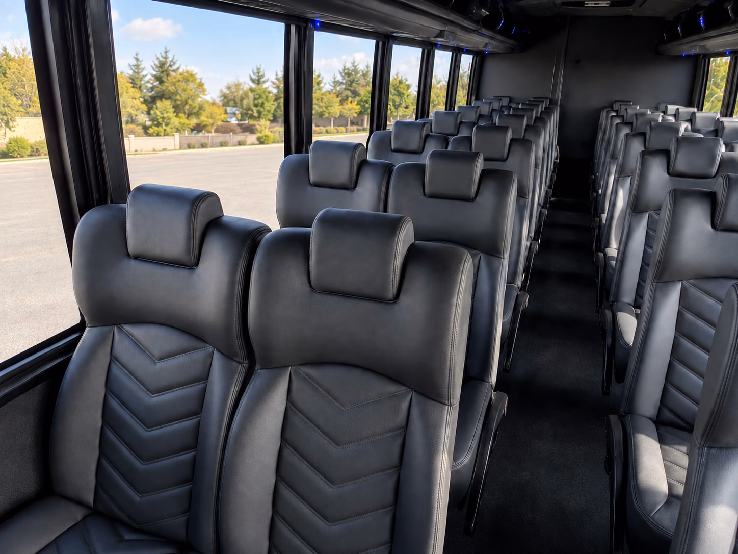 mesa concert transportation onboard seating