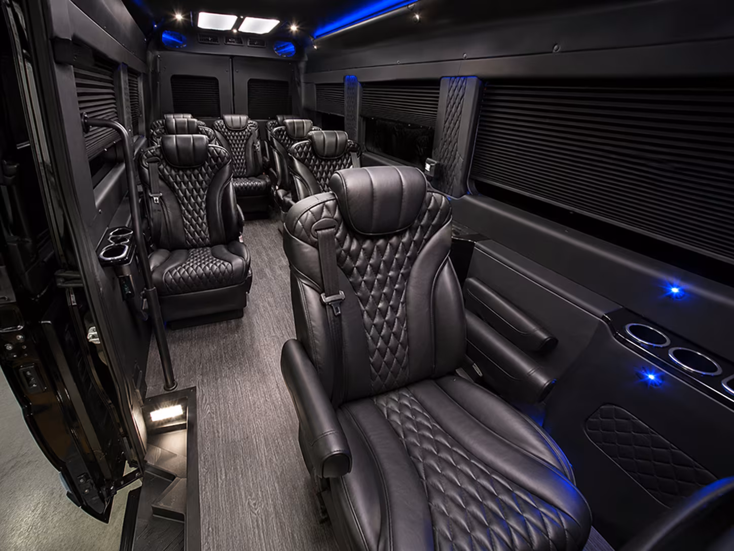 mesa event transportation onboard seating