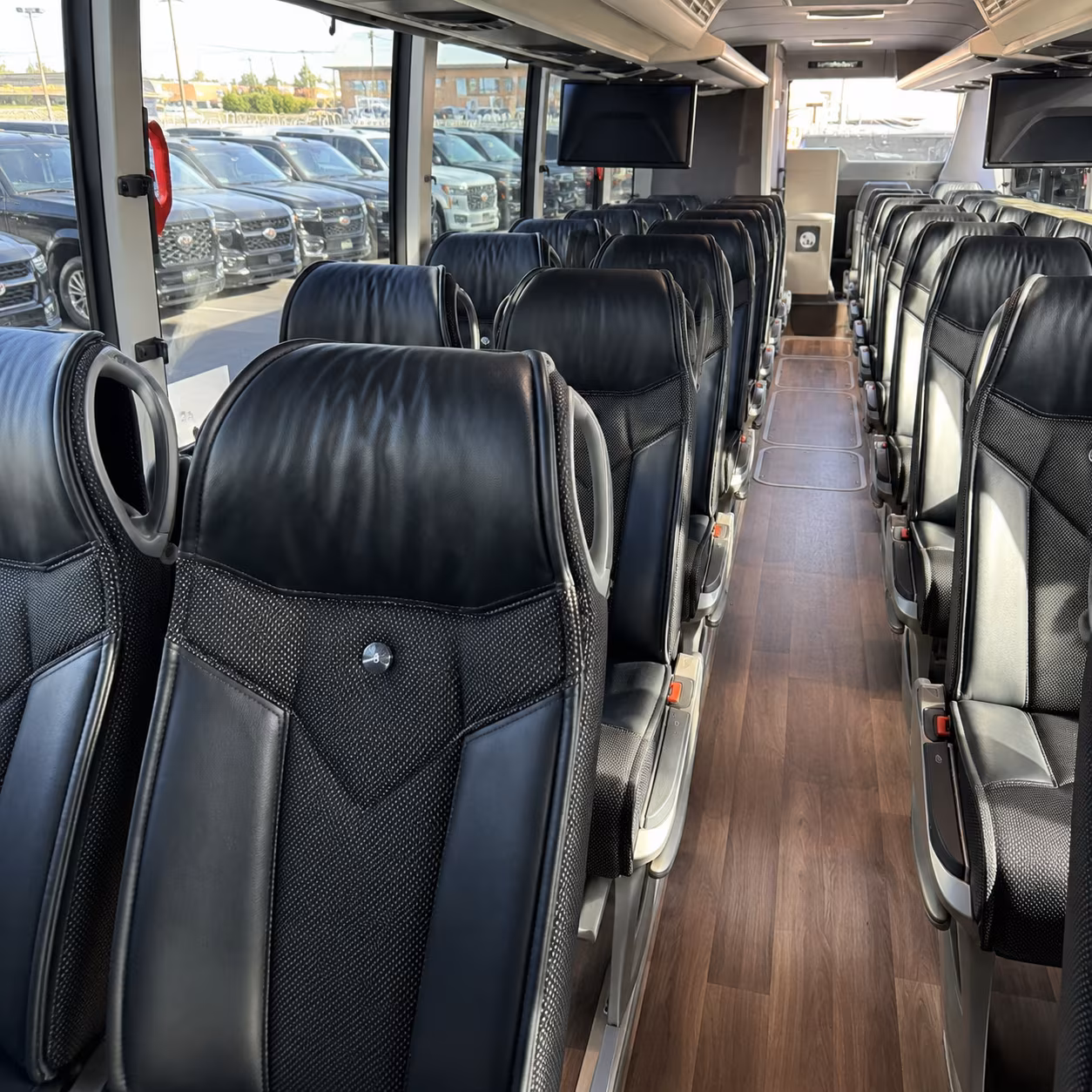 mesa field trip transportation onboard seating