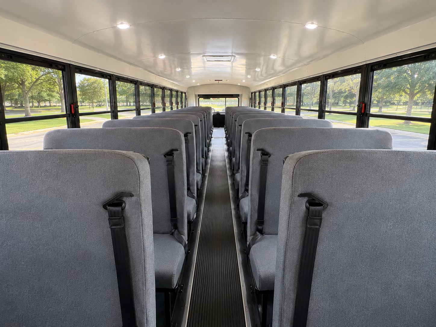 mesa school bus inside