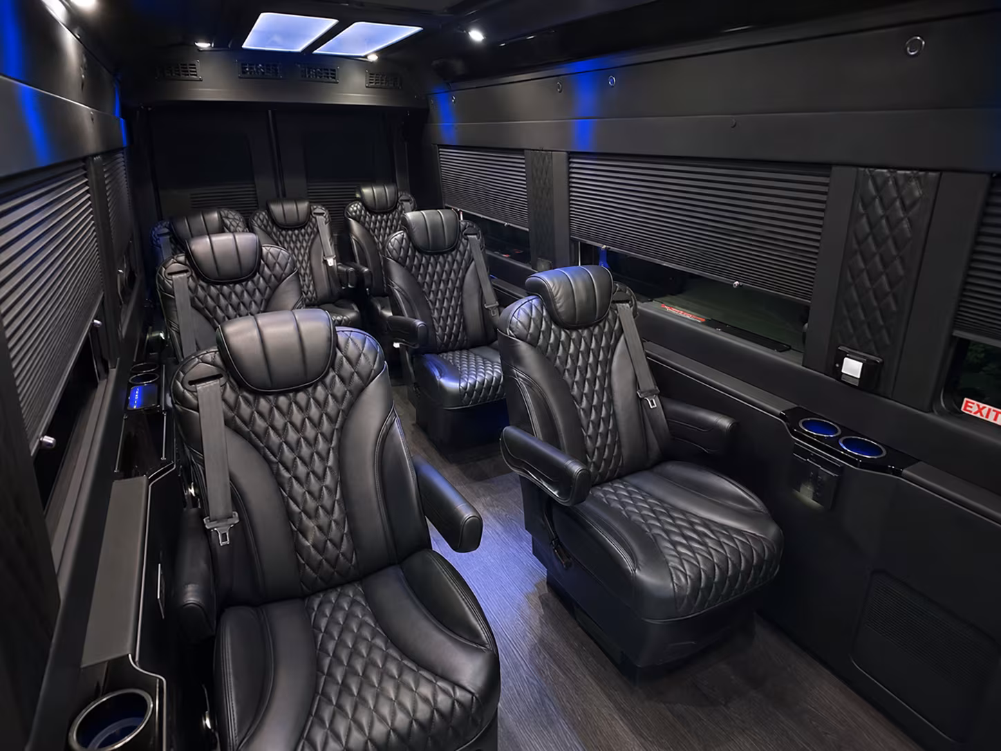 mesa sprinter van with driver interior