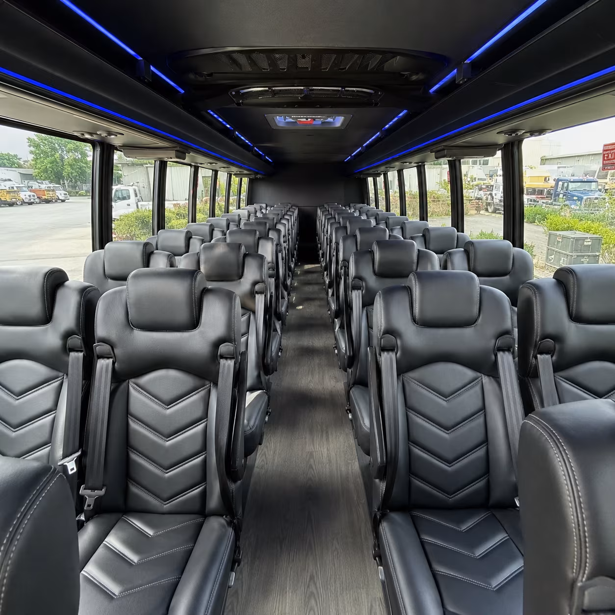 minibuses and party buses for club shows and smaller venue nights near mesa