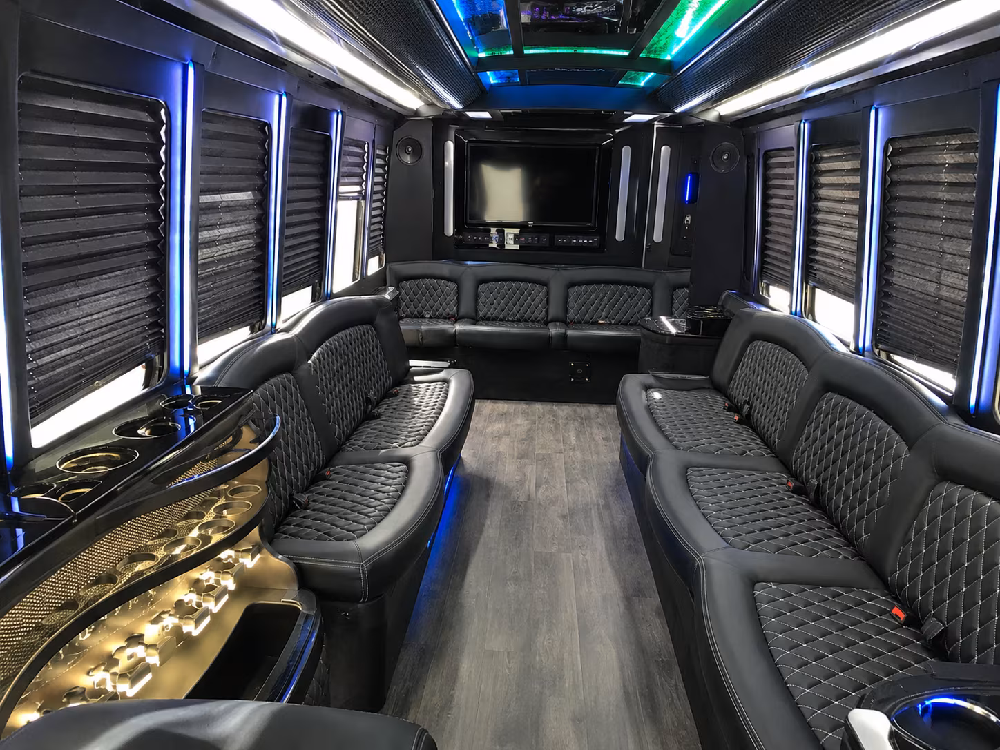 party buses for mesa wedding parties and bridal groups